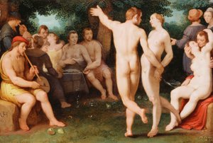 Une allégorie de la tempérance, 1625 - Cornelis Cornelisz. van Haarlem