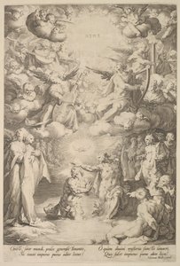 Baptême du Christ, ca. 1600 - Cornelis Cornelisz van Haarlem