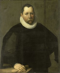 Pieter Jansz Kies (c 1536-97). Bourgmestre de Haarlem - Cornelis Cornelisz. van Haarlem