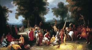 La Prédication de Saint Jean-Baptiste, 1602 - Cornelis Cornelisz van Haarlem