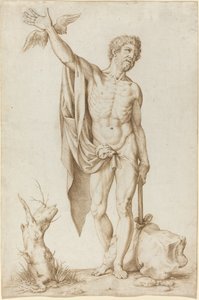 Allégorie de la pauvreté entravant l