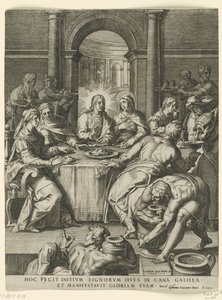Noces de Cana - Cornelis Cort