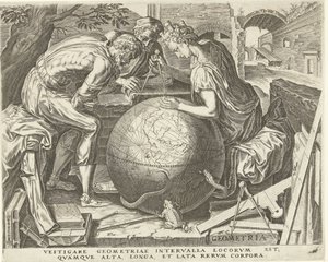 Géométrie (Artes Liberales) - Cornelis Cort