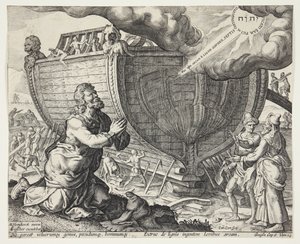 Dieu instruisant Noé pour construire l