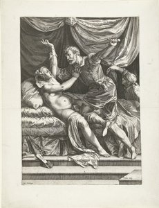 Lucrèce et Sextus - Cornelis Cort