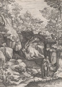 Marie-Madeleine repentante dans le désert, 1573