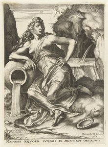 Naïade - Cornelis Cort