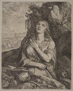 Sainte Marie Madeleine pénitente - Cornelis Cort