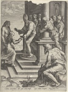 Présentation de Marie - Cornelis Cort