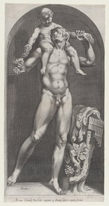Speculum Romanae Magnificentiae : Bacchus sur les épaules d