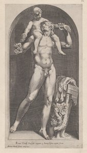 Speculum Romanae Magnificentiae : Bacchus sur les épaules d