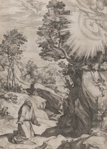 Saint François pénitent dans le désert