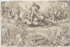 Le Jugement Dernier - Cornelis Cort