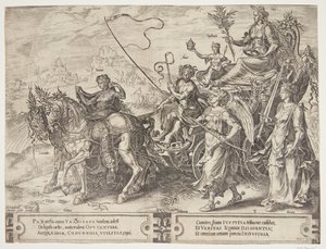 Le triomphe de la paix - Cornelis Cort