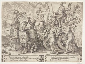 Le triomphe de la guerre - Cornelis Cort
