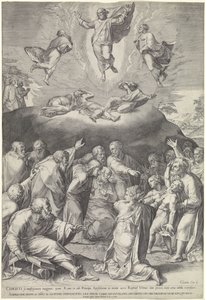 Transfiguration sur le mont Thabor - Cornelis Cort