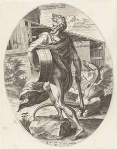 Triptolemos - Cornelis Cort