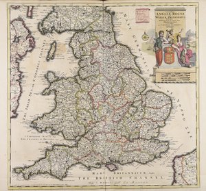 Accuratissima Angliae regni et Walliae principatus descriptio - Cornelis Danckerts