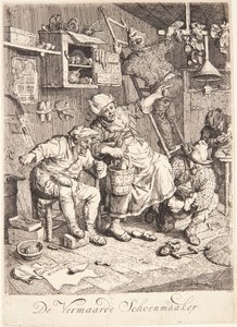Un cordonnier - Cornelis Dusart