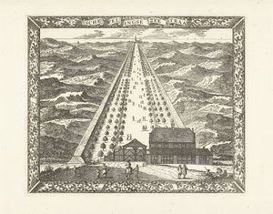 Vue de la Zeestraat de Scheveningen (Scheveningseweg)