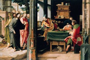 La Vocation de Saint Matthieu - Cornelis Engebrechtsz