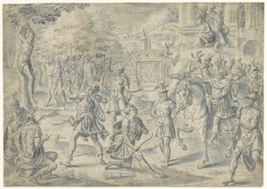Tir sur le cadavre du père