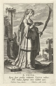 H. Lucia - Cornelis Galle (I)