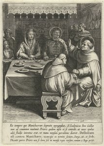 Thomas à la cour du roi Louis de France (La vie de saint Thomas d