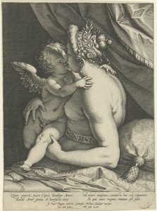Vénus embrasse Amour - Cornelis Galle (I)