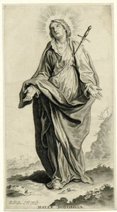 Marie en Mater Dolorosa - Cornelis Galle (II)