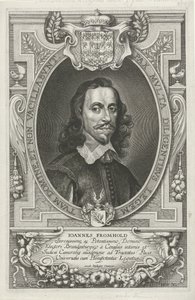 Portrait de Johann Fromhold - Cornelis Galle (II)