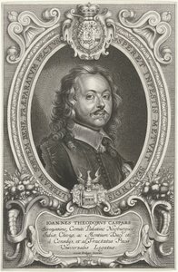 Portrait de Johann Theodor Caspars - Cornelis Galle (II)