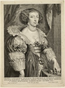 Henriette de Lorraine - Cornelis Galle II
