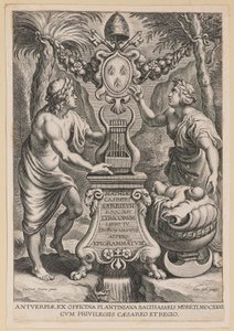 Page de titre pour "Lyricorum Libri IV" de M.C. Sarbievski