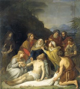 La Mise au tombeau - Cornelis Kruseman