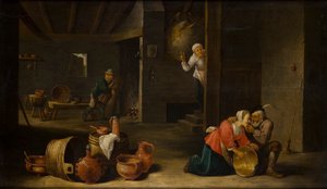 Surprise désagréable (Couple mal assorti) - Cornelis Mahu