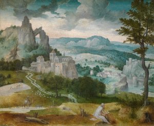 Paysage avec Saint Jérôme