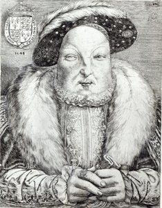 Portrait de Henri VIII, 1548 - Cornelis Massys