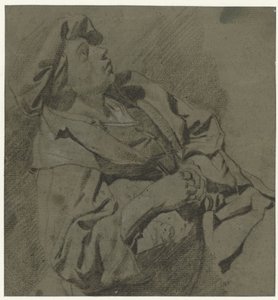 Garçon en béret, appuyé en arrière - Cornelis Pietersz. Bega