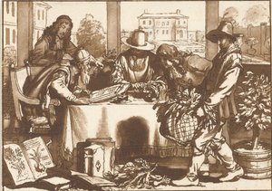 Botaniste - Cornelis Ploos van Amstel (signed by artist)