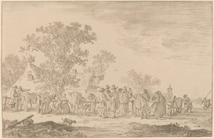 Marché aux bestiaux, 1767
