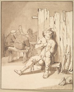Fermier ivre dans une auberge, 1775