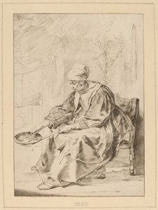 La femme aux crêpes - Cornelis Ploos van Amstel
