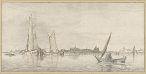 Paysage fluvial - Cornelis Ploos van Amstel