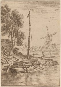 Rivière sinueuse, 1761, publié 1765.
