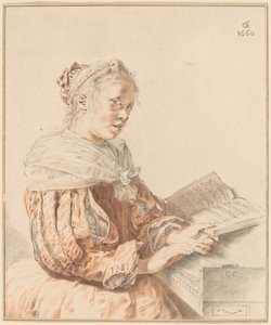 Jeune fille au clavier