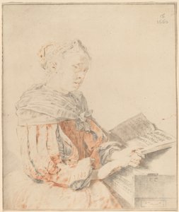 Jeune fille au clavier