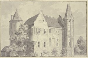 Château de Croy dans le village d