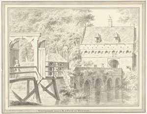 Porte avant du château de Buren