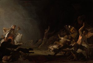 Un sabbat de sorcières, c. 1650 - Cornelis Saftleven